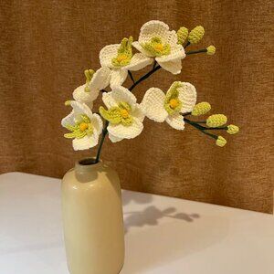 Handmade Crochet Phalaenopsis Orchid Bouquet
